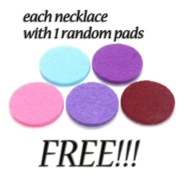 Circles Aroma Diffuser Necklace Open Lockets